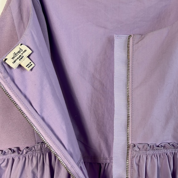 Aritzia Wilfred lavender mini dress - Picture 8 of 14